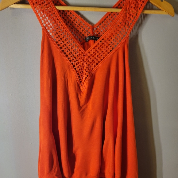 Boho tangerine tank - Picture 1 of 4